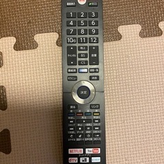 壊れたテレビ リモコン付きの画像