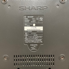 シャープ　AQUOS  テレビ　32インチの画像