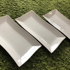 ◉取引決定◉大皿波型プレート3枚set♪
