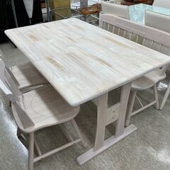 フレンチカントリー 4人掛けダイニングセット