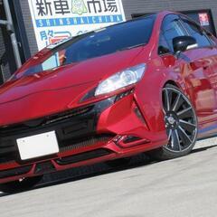 トヨタ　プリウス【自社ローン対応可】ＷＡＬＤエアロ・２０ＡＷ・Ｄ...