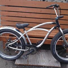 自転車  ファットバイク   ビーチクルーザー 