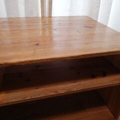 IKEA　センターテーブル棚付き　差し上げますの画像