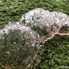 ガラス皿3枚set♪の画像