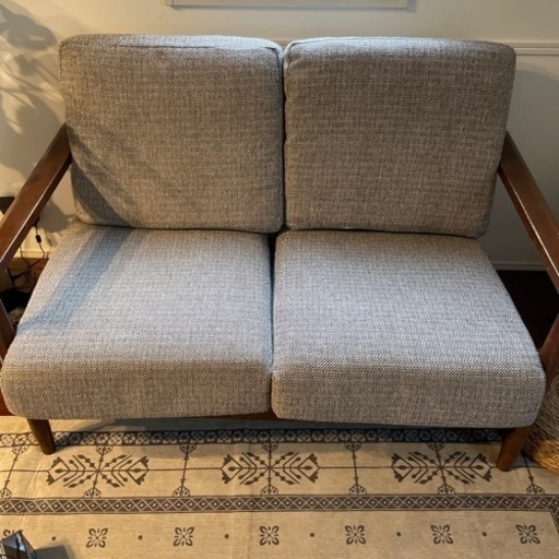 最新 ニトリ 2人がけソファ 2人用合皮ソファ（Nシールドキャッツ3