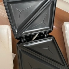 決定済】新品ホットサンドメーカーの画像