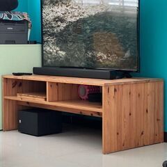 IKEA　センターテーブル棚付き　差し上げます