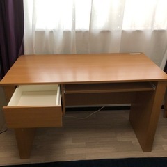 1000円机、パソコンデスク　3月迄