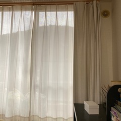 【引き渡し日限定】遮光カーテン2枚セット