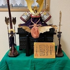御飾兜と弓太刀セット