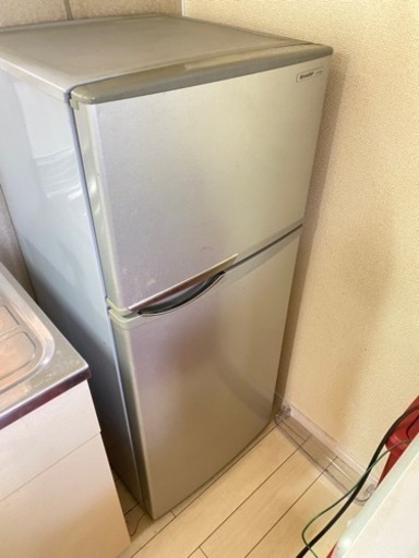 SHARP 冷蔵庫 2ドア 118L
