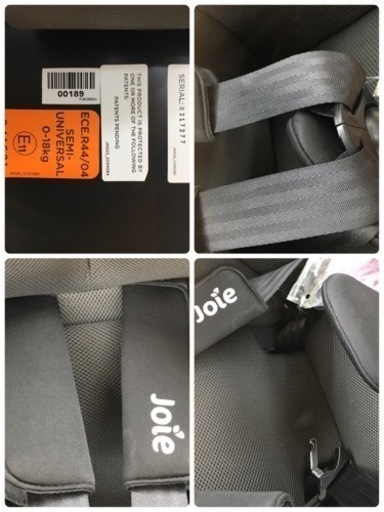 S767 ジョイーアーク360° チャイルドシート C1416ABTTB500 回転式 ⭐クリーニング済