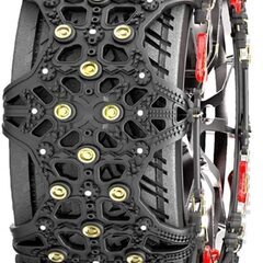  非金属タイヤチェーン  軽自動車 スノーチェーン アイスバーン...