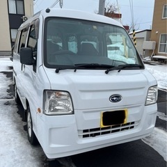 6.7万km！スバル　サンバー　トランスケア　電動リフター