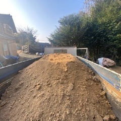 良質な山砂販売　積込み可能　混ざり無し　シマル砂の画像