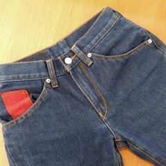 リーバイス×コカ・コーラ コラボ ジーンズ W28 L30 3D-JEANS LEVI'S × Coca Cola デニム レディース 非売品 札幌市 屯田店の画像