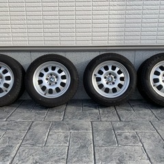 【中古】ホイール・スタッドレスタイヤセット　BMW純正ホイール（...