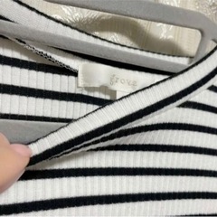 ボーダー Tシャツ🌟発送も可能です。の画像