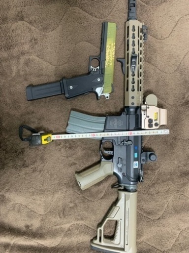 サバゲー用エアガン2丁