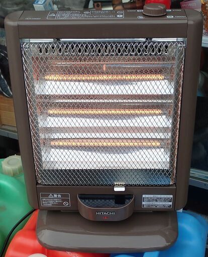 札幌 日立 ハロゲンヒーター 電気 暖房 HLH-HS307 2020年製 中古