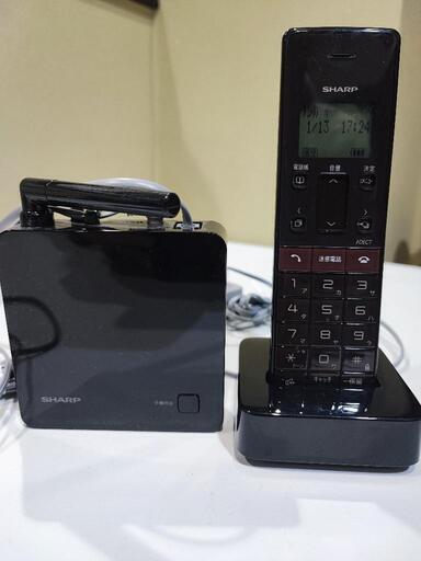 【引取り限定】SHARP デジタルコードレス電話機 JD-SF1CL-T ※販売終了モデル
