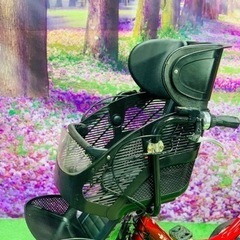 4777子供乗せ電動自転車ヤマハ3人乗り新品20インチ良好バッテリーの画像