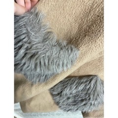 ブラウン ファーコートの画像