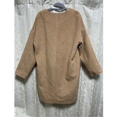 ブラウン ファーコートの画像