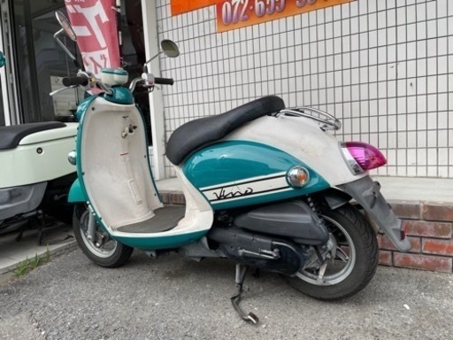 ★79000円　ビーノ　ヤマハ　インジェクション　SA37J セル1 実働車　原付　スクーターVINO 4スト