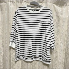 　ボーダーカットソー　🌟発送も可能です。