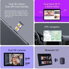 8 ALLDOCUBE iplay50S : 10.1インチタブレット 4G/64GB　最新 Android 12の画像
