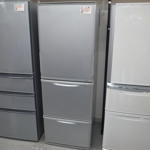 SHARP 350L 冷蔵庫 SJ-W351D-S 2018年製 モノ市場半田店119