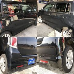 奈良 ワゴンRスティングレー！検査付き！総額販売！スマートキー　プッシュスタート　ETC ハンズフリー通話　Bluetoose接続　リヤスポイラー　純正エアロの画像