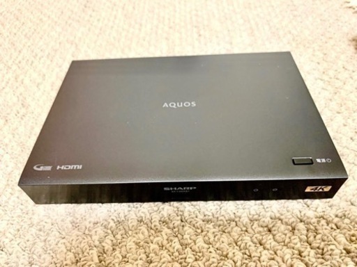 再値下げ❗️✨未使用✨【SHARP 4K チューナー 4S-C00AS1】