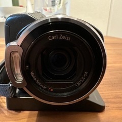 SONY HDR-SR8 ハンディカム　HDDカメラ　VALBON 三脚セットの画像