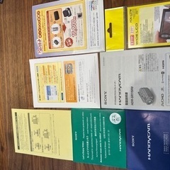 SONY HDR-SR8 ハンディカム　HDDカメラ　VALBON 三脚セットの画像