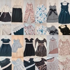 【値下げ！】フォーマル、パーティードレス、オシャレ着　12着まとめ売りの画像