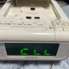 ポーブルＣＤ付きアラームラジオの画像