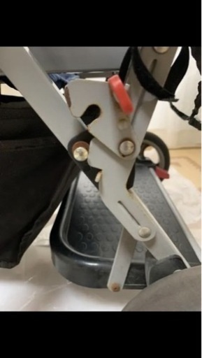 （最終値下げ）二人乗りベビーカー　joovy カブース　レインカバー付き