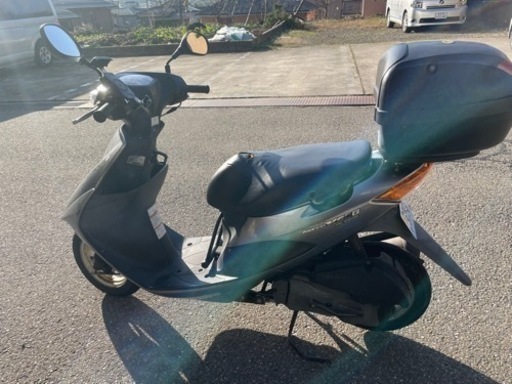 原付(現役)とフルフェイスセットで売ります