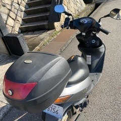 原付(現役)とフルフェイスセットで売りますの画像