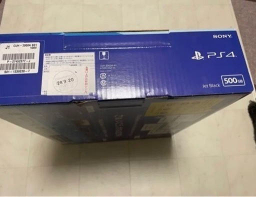  PlayStation®4 ジェット・ブラック 500GB CUH-2000AB01