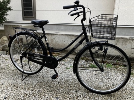 418、ママチャリ26インチ黒③