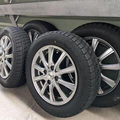 スタッドレス　１６５／６５Ｒ１４ アルミ付　4本　GY アイスナビ6 18年製