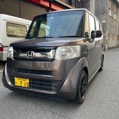 ⭐️NBOX⭐️少しローダウン社外アルミ⭐️すぐ乗れます！