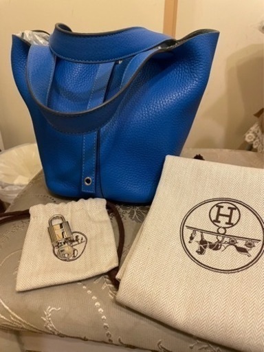 HERMES ピコタンロック PM ブルーイドラ