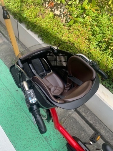 ブリジストン　アンジェリーノ　8.9AH 前後子供乗せ　新基準　電動アシスト自転車