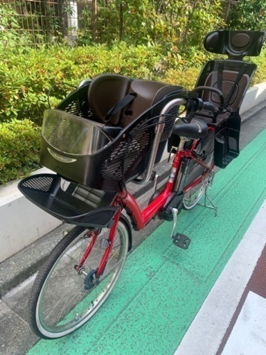 ブリジストン　アンジェリーノ　8.9AH 前後子供乗せ　新基準　電動アシスト自転車