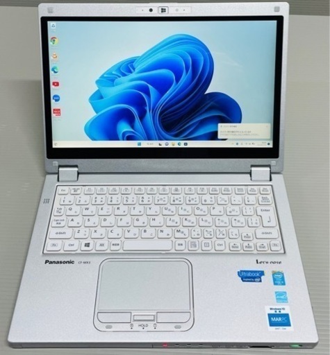 【引取先決定】配送可！　年賀状　SSD、Windows11搭載　Panasonic製ノートパソコンLeT's noTe　360°ヒンジ