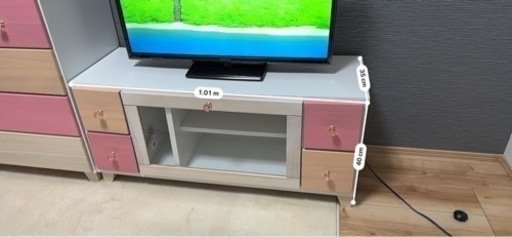 テレビ台とタンス